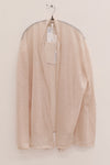 SWAYING 25 Early Autumn Seamless Outline Wool Cardigan SW-SW25PF1T14C1-XING Apricot